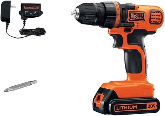 Black & Decker LDX120C taladro inalambrico 20v