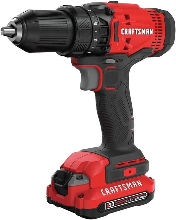 CRAFTSMAN V20 - Juego de taladro/destornillador inalámbrico