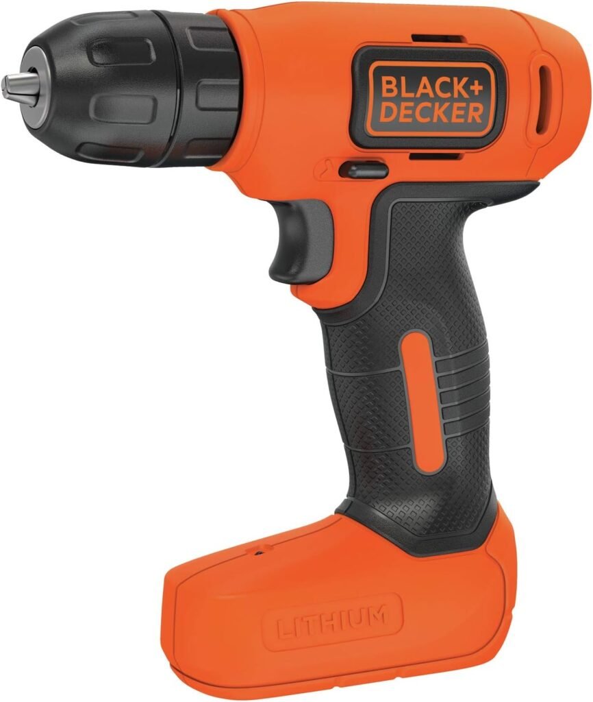 Taladro atornillador inalámbrico Black and Decker 8V