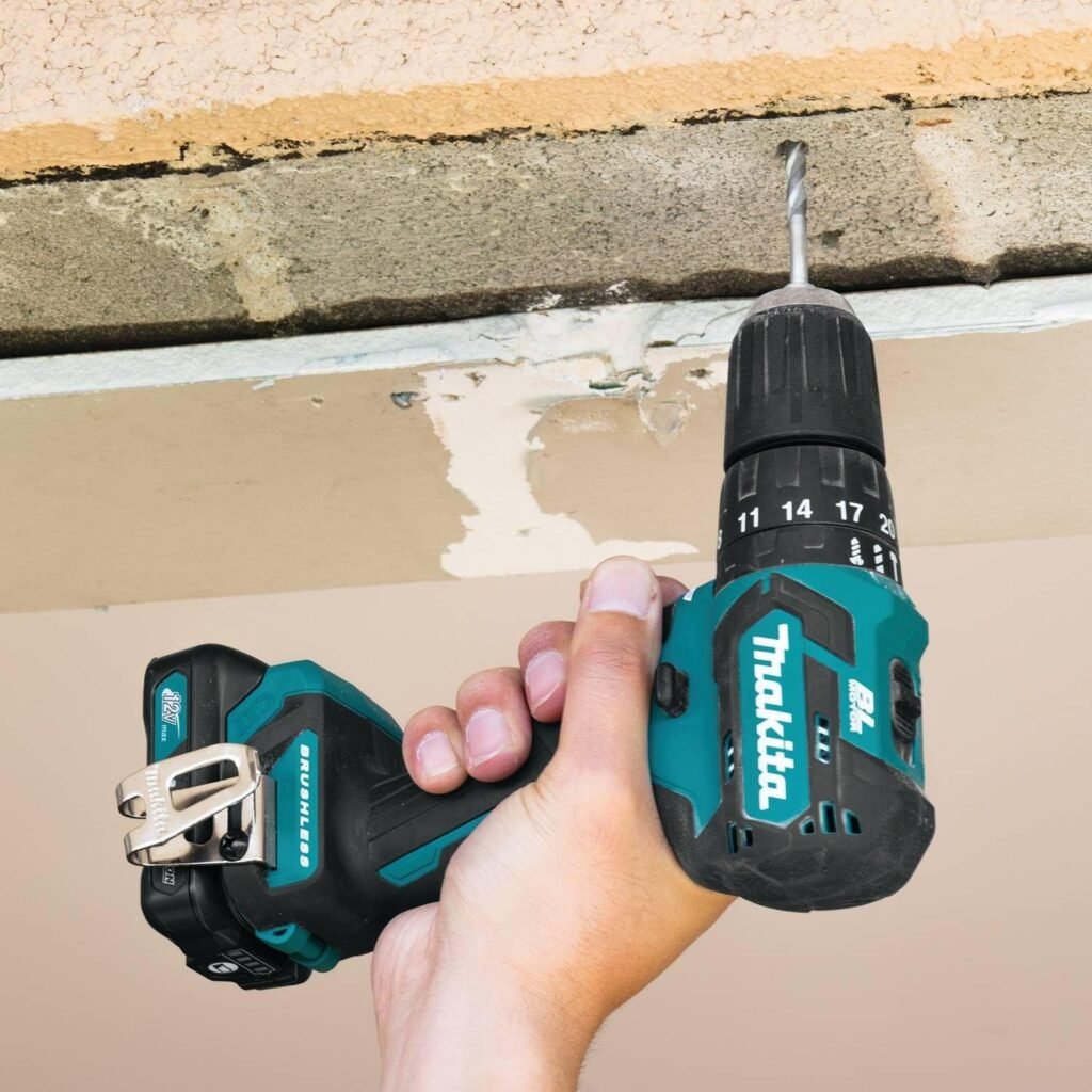 taladro inalambrico makita 12v en concreto