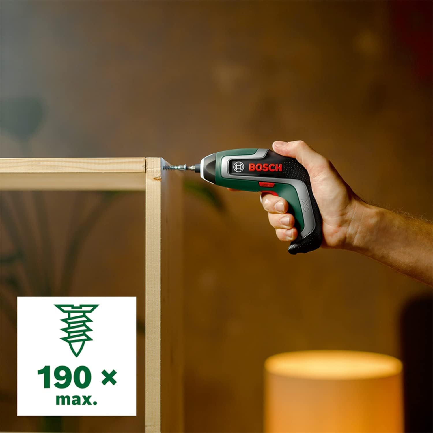 destornillador inalambrico bosch ixo 3.6v atornillando
