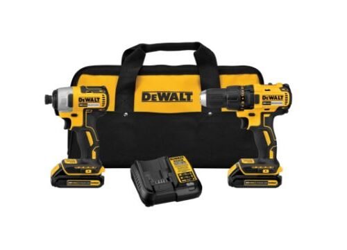 Kit Combo Taladro Inalambrico Dewalt 20V DCD777 y DCF787