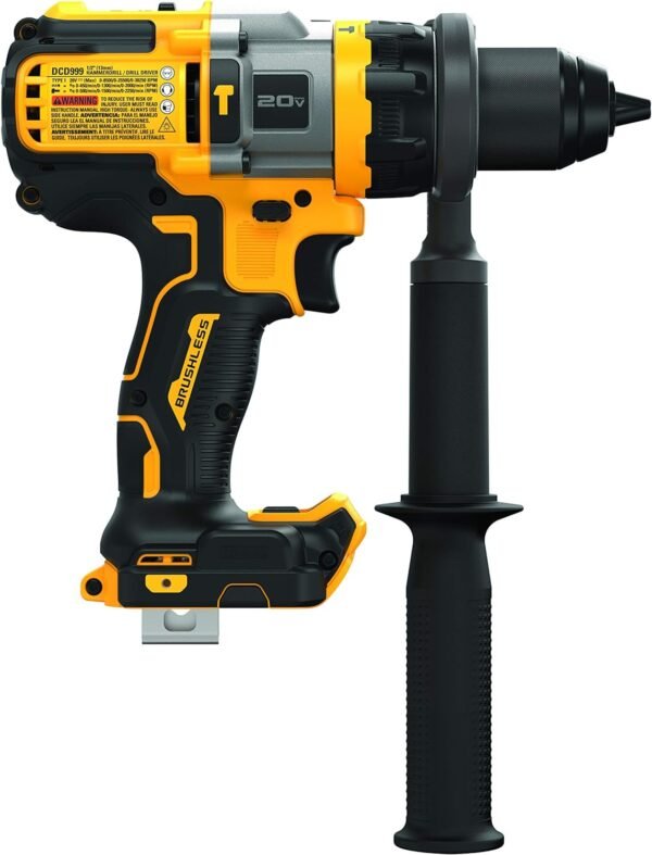Rotomartillo inalámbrico Dewalt FlexVolt 20V DCD999B LADO DERECHO