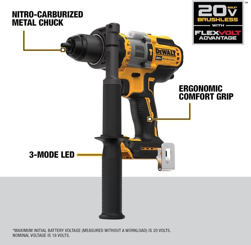Rotomartillo inalámbrico Dewalt FlexVolt 20V DCD999B caracteristicas