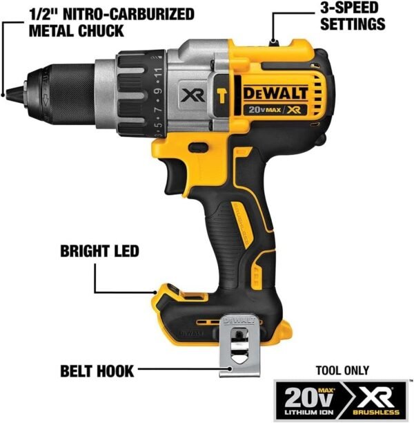 Taladro Inalámbrico Dewalt DCD996B caracteristicas