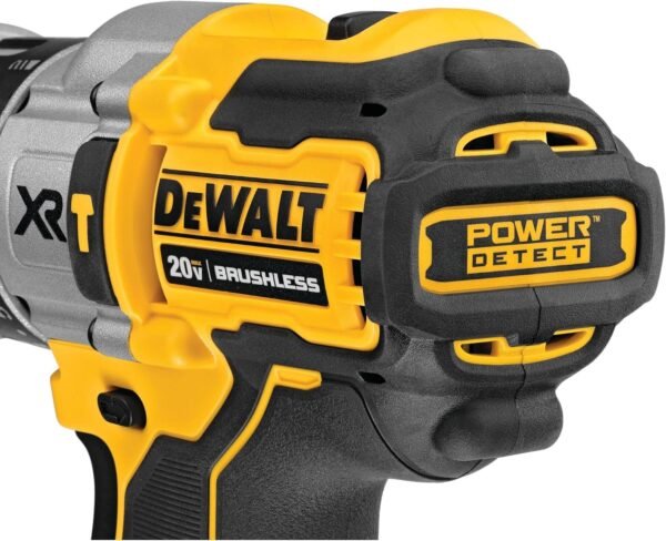 Taladro de Martillo Inalambrico Dewalt 20V XR DCD998B parte de atras