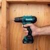 Kit Inalámbrico Makita 12V CT232 perforando