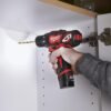 Taladro Inalámbrico Milwaukee 2408 20 perforando madera