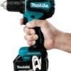 usando Taladro Inalámbrico Makita 18V XFD131